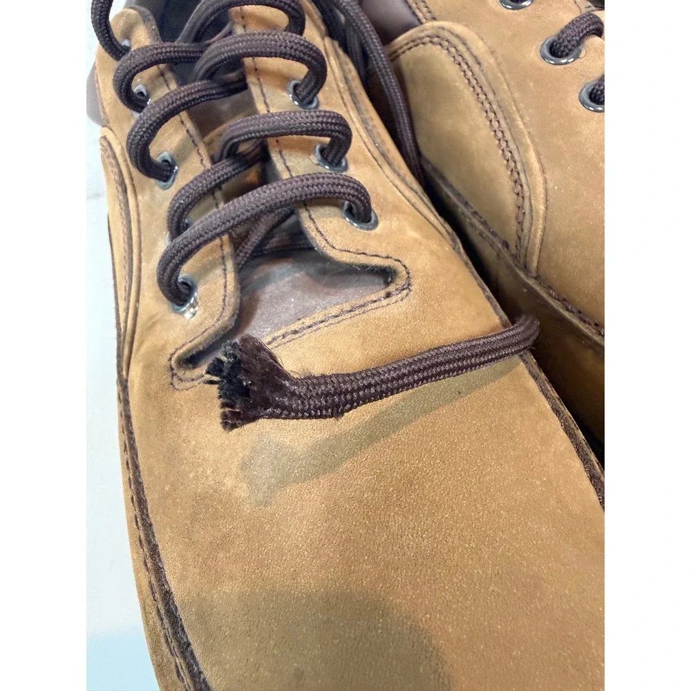 Rockport Eureka Walking Shoes‎ Mens 13W Sneaker Lace Up Leather Brown K71202